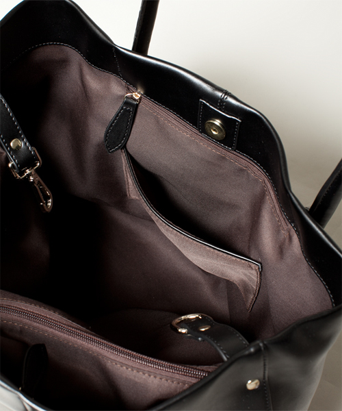 NANO universe（ナノユニバース）の「カウレザートート（トートバッグ・メンズ・ブラウン/ライトブラウン/ブラック/ブルー・FREE）」の22枚目の写真