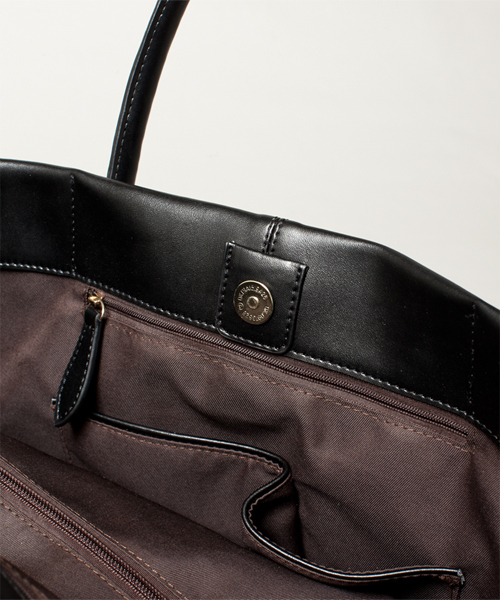 NANO universe（ナノユニバース）の「カウレザートート（トートバッグ・メンズ・ブラウン/ライトブラウン/ブラック/ブルー・FREE）」の14枚目の写真