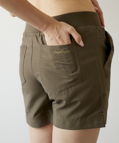 Ocean Pacific（オーシャンパシフィック）の「【OP】レディースボードショーツ / サーフショーツ / 水着  水陸両用 マリンスポーツ  アウトドア（水着・レディース・ブラック/ネイビー/カーキ/ブルー/ライトピンク・SMALL/MEDIUM/LARGE/X-LARGE）」の12枚目の写真