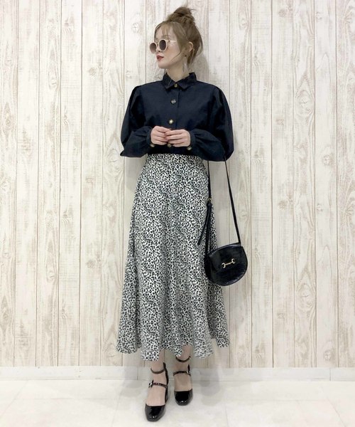 archives e'pice(アルシーヴエピス)の「【限定item!!】アニマル柄フレアスカート(スカート・レディース・アイボリー/オフホワイト/ブラック/ブラウン・MEDIUM)」の14枚目の写真