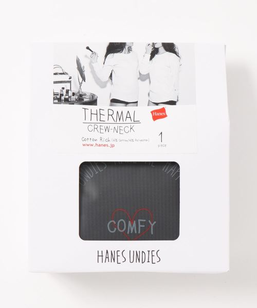 SLOBE IENA(スローブイエナ)の「HANES クルーネックカットソー(Tシャツ/カットソー・レディース・ブラック/グレー/アイボリー・FREE)」の7枚目の写真