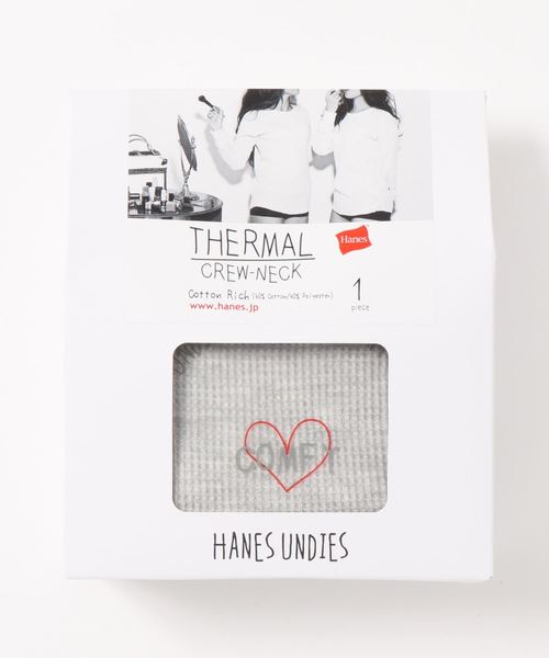 SLOBE IENA(スローブイエナ)の「HANES クルーネックカットソー(Tシャツ/カットソー・レディース・ブラック/グレー/アイボリー・FREE)」の8枚目の写真