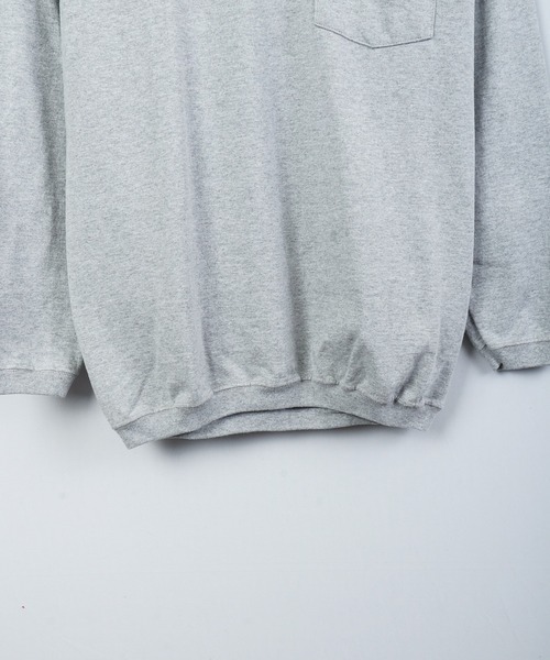 Goodwear(Since1983)(グッドウェア)の「Goodwear(Since1983) リブ袖 クルーネック ラグランスリーブ ポケットTシャツ(Tシャツ/カットソー・メンズ・グレー/ゴールド/ピンク系その他・M)」の5枚目の写真