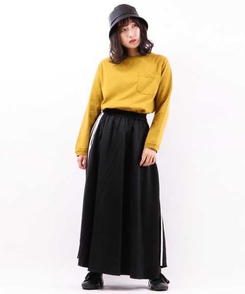 Goodwear(Since1983)(グッドウェア)の「Goodwear(Since1983) リブ袖 クルーネック ラグランスリーブ ポケットTシャツ(Tシャツ/カットソー・メンズ・グレー/ゴールド/ピンク系その他・M)」の11枚目の写真