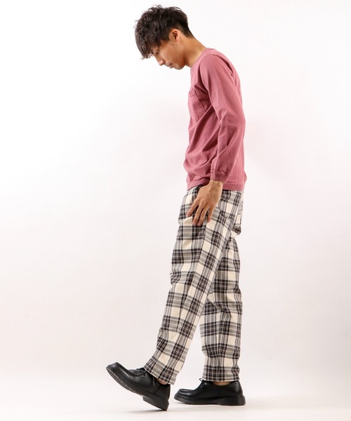 Goodwear(Since1983)(グッドウェア)の「Goodwear(Since1983) リブ袖 クルーネック ラグランスリーブ ポケットTシャツ(Tシャツ/カットソー・メンズ・グレー/ゴールド/ピンク系その他・M)」の20枚目の写真