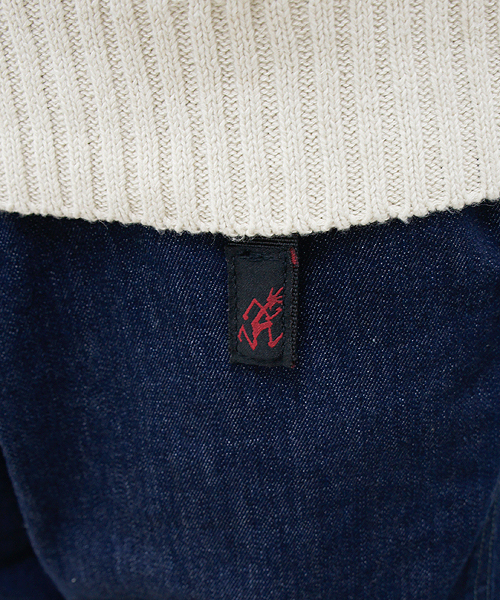 CIAOPANIC(チャオパニック)の「【GRAMICCI×indigos(グラミチ×インディゴス)】デニムテーパードパンツ(デニムパンツ・メンズ・ブルー/インディゴブルー/ホワイト・SMALL/MEDIUM/LARGE/X-SMALL)」の7枚目の写真