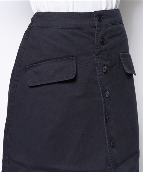 WEGO（ウィゴー）の「WEGO/前ボタンボックスミニスカート（スカート・レディース・ライトブラウン/カーキ/ネイビー/その他1・FREE）」の6枚目の写真