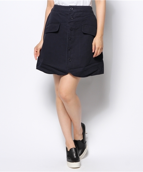 WEGO（ウィゴー）の「WEGO/前ボタンボックスミニスカート（スカート・レディース・ライトブラウン/カーキ/ネイビー/その他1・FREE）」の16枚目の写真