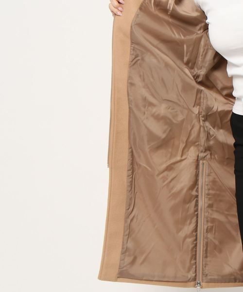 GeeRA(ジーラ)の「サイドジップフーディコート(その他アウター・レディース・ブラック/ベージュ・MEDIUM/LARGE/X-LARGE)」の11枚目の写真