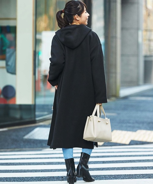 GeeRA(ジーラ)の「サイドジップフーディコート(その他アウター・レディース・ブラック/ベージュ・MEDIUM/LARGE/X-LARGE)」の20枚目の写真