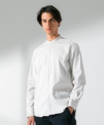 UNITED TOKYO | シャークスキンバンドカラー(シャツ/ブラウス)