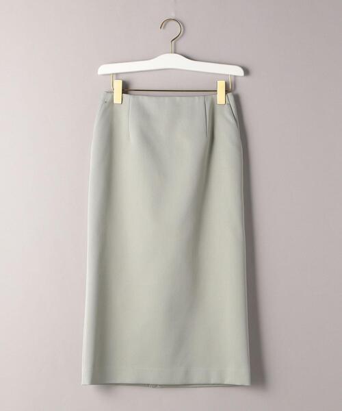 BEAUTY&YOUTH UNITED ARROWS（ビューティーアンドユースユナイテッドアローズ）の「BY ツイルタイトスカート（スカート・レディース・ダークブラウン/ナチュラル/ライム・LARGE/MEDIUM/SMALL）」の8枚目の写真