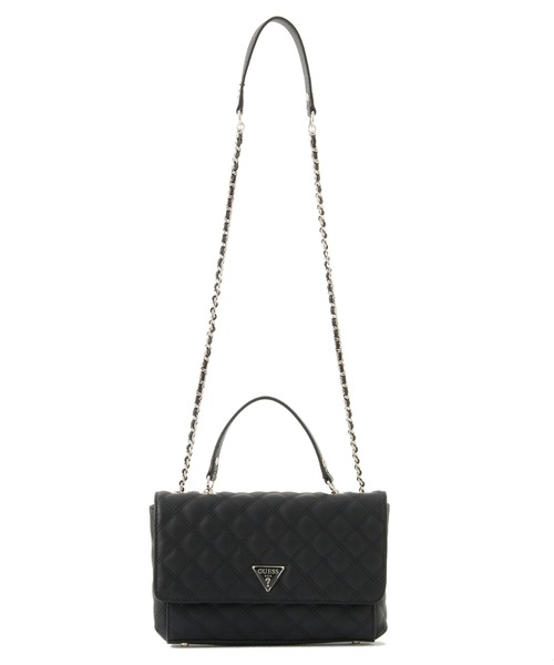 Guess（ゲス）の「CESSILY Quilted Convertible Crossbody Flap（ハンドバッグ）」 WEAR