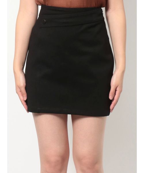 EMODA（エモダ）の「カットラインタイトスカート（スカート・レディース・ブラック/ミント/キャメル・SMALL/MEDIUM）」の10枚目の写真