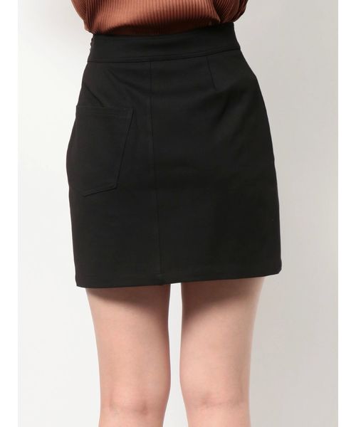 EMODA（エモダ）の「カットラインタイトスカート（スカート・レディース・ブラック/ミント/キャメル・SMALL/MEDIUM）」の14枚目の写真