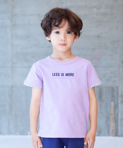 RAGMART（ラグマート）の「ロゴ入りTシャツ（Tシャツ/カットソー・キッズ・ブルー/パープル・110cm/120cm/130cm/100cm）」の2枚目の写真