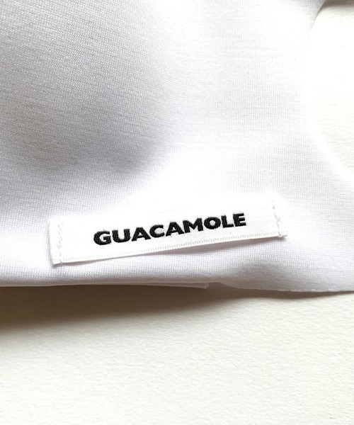 GUACAMOLE（ガカモレ）の「STRETCH MASK  -washable & sustainable- / ストレッチマスク　ウォッシャブル アンド サスティナブル（マスク・レディース・ホワイト/ブラック/イエロー・FREE）」の4枚目の写真