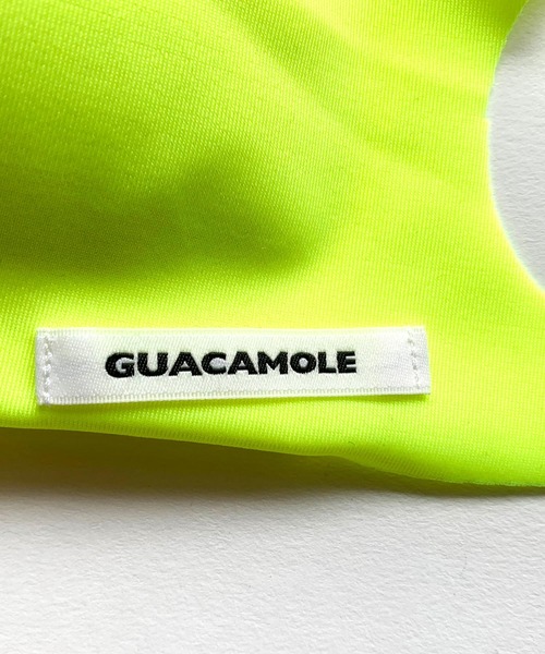 GUACAMOLE（ガカモレ）の「STRETCH MASK  -washable & sustainable- / ストレッチマスク　ウォッシャブル アンド サスティナブル（マスク・レディース・ホワイト/ブラック/イエロー・FREE）」の6枚目の写真