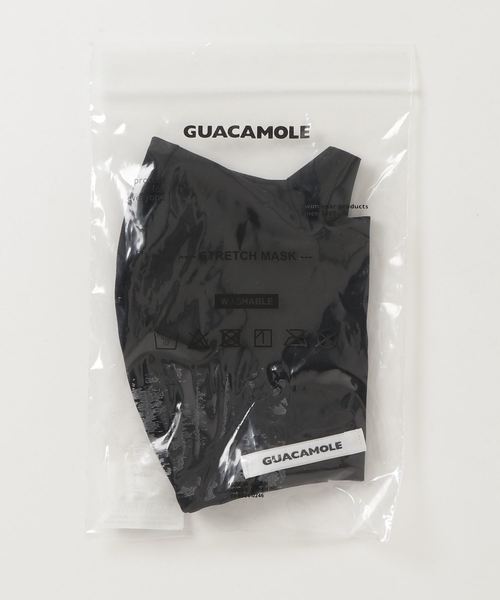 GUACAMOLE（ガカモレ）の「STRETCH MASK  -washable & sustainable- / ストレッチマスク　ウォッシャブル アンド サスティナブル（マスク・レディース・ホワイト/ブラック/イエロー・FREE）」の16枚目の写真