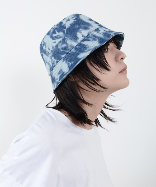 Narcissus(ナルシス)の「【cheap!!by vaNite】タイダイバケット(ハット)」|ブルー