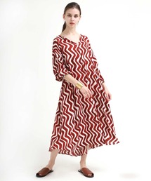 D1507 アフリカンプリントワンピース