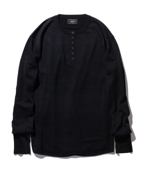 glamb(グラム)の「Creed henry rum knit / クリードヘンリーラムニット(ニット/セーター・メンズ・ホワイト/ベージュ/グレー/ブラック・L/M/S)」の6枚目の写真