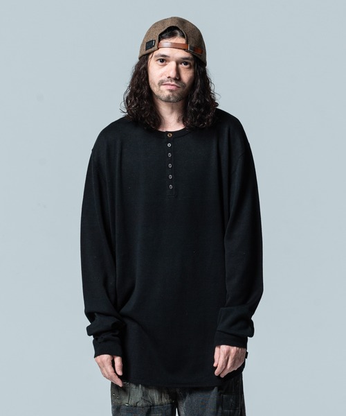 glamb(グラム)の「Creed henry rum knit / クリードヘンリーラムニット(ニット/セーター・メンズ・ホワイト/ベージュ/グレー/ブラック・L/M/S)」の20枚目の写真