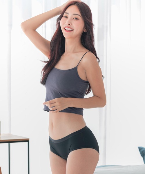 comfits(コンフィッツ)の「吸水ショーツ comfits regular(ショーツ・レディース・ブラック/クリアブラック/ライトブラック・LL/3L/S/M/L/XS)」の5枚目の写真