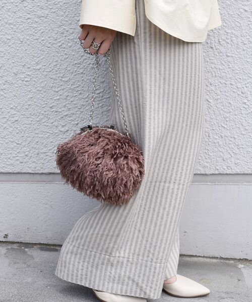 SHIPS（シップス）の「Anna Cecere:ショルダーバッグ◆（ショルダーバッグ・レディース・ブラック/ベージュ・ONE SIZE）」の17枚目の写真