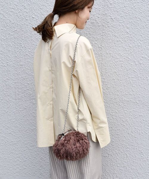 SHIPS（シップス）の「Anna Cecere:ショルダーバッグ◆（ショルダーバッグ・レディース・ブラック/ベージュ・ONE SIZE）」の18枚目の写真