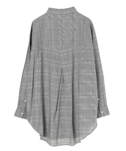 AMERICAN HOLIC（アメリカンホリック）の「バックタックとろみシャツチュニック　＊（シャツ/ブラウス・レディース・その他9/ストライプ/ホワイト系その他6/ホワイト系その他7・FREE）」の10枚目の写真