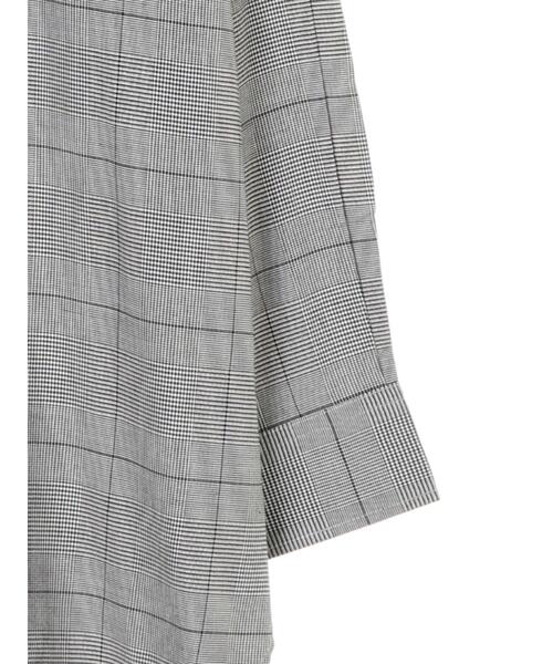 AMERICAN HOLIC（アメリカンホリック）の「バックタックとろみシャツチュニック　＊（シャツ/ブラウス・レディース・その他9/ストライプ/ホワイト系その他6/ホワイト系その他7・FREE）」の8枚目の写真