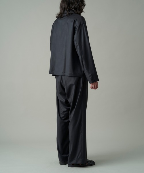JUHA SHADOW STRIPE ジャケット / パンツ　セットアップ シャドーストライプワイドパンツ/SHADOW STRIPE WIDE PANTS