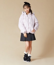 mezzo piano Junior（メゾピアノジュニア）の「リボンつきダウン入りショートブルゾン（ブルゾン・キッズ）」