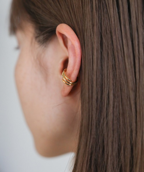 select MOCA（セレクトモカ）の「ラインデザインイヤーカフ（イヤーカフ・レディース・シルバー/ゴールド・FREE）」の9枚目の写真