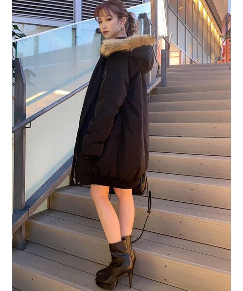 RESEXXY（リゼクシー）の「フェイクレザーショートブーツ（ブーツ・レディース・ブラック/アイボリー/モカ・SMALL/MEDIUM/LARGE）」の21枚目の写真