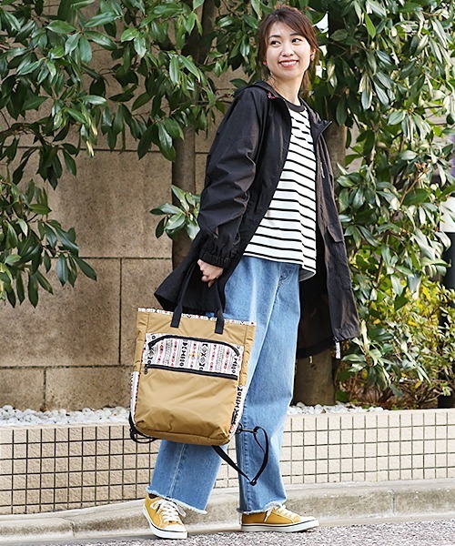 MEI(メイ)の「MEIト-トリュック(トートバッグ・レディース・キャメル/カーキ・FREE)」の6枚目の写真