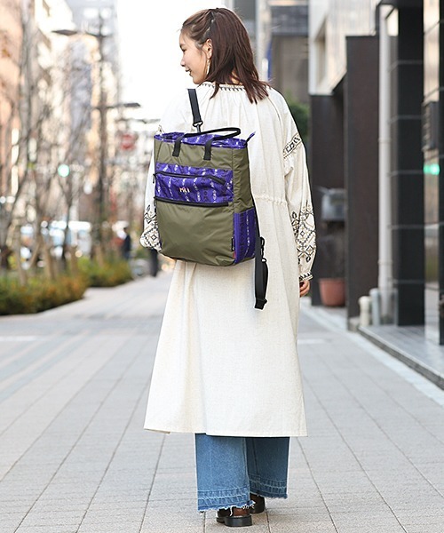 MEI(メイ)の「MEIト-トリュック(トートバッグ・レディース・キャメル/カーキ・FREE)」の8枚目の写真