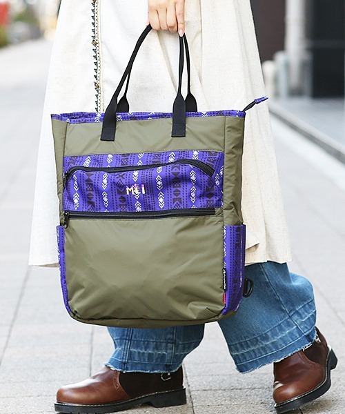 MEI(メイ)の「MEIト-トリュック(トートバッグ・レディース・キャメル/カーキ・FREE)」の10枚目の写真
