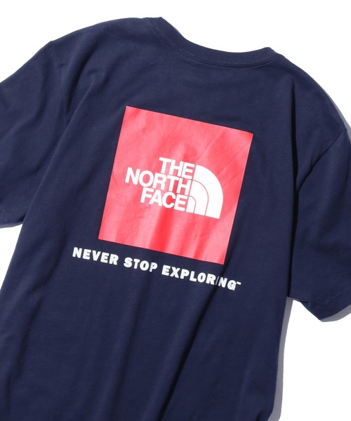THE NORTH FACE（ザノースフェイス）の「THE NORTH FACE/ザ・ノースフェイス M S/S BOX NSE TEE 半袖Tシャツ バックプリント（Tシャツ/カットソー