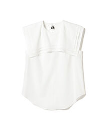 Ray BEAMS | MIYAO × Ray BEAMS / 別注 ビッグカラー ノースリーブ ブラウス(シャツ/ブラウス)