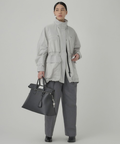 カオス　プリズムライトブルゾン　アイスグレージュ Chaos（カオス） ブルゾン アウター /「新色＆追加」プリズムライト