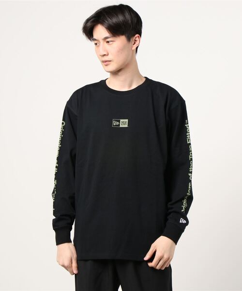 NEW ERA(ニューエラ)の「NEW ERA/ニューエラ ロンT 12674278(Tシャツ/カットソー・メンズ・ブラック・XL/L/M)」の1枚目の写真