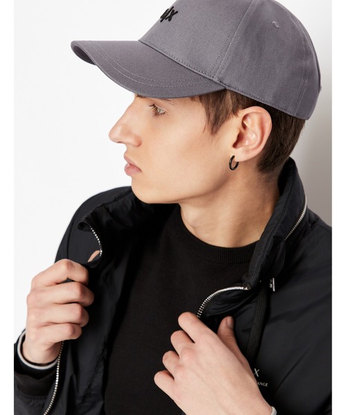 ARMANI EXCHANGE(アルマーニエクスチェンジ)の「【A|Xアルマーニ エクスチェンジ】A|Xロゴ パネルキャップ(キャップ・メンズ・ホワイト/ネイビー/グレー/ブラック×ホワイト/ホワイト×ブラック/グレー系その他/ワインレッド・FREE)」の6枚目の写真