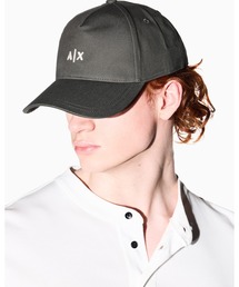 ARMANI EXCHANGE（アルマーニエクスチェンジ）の「【A|Xアルマーニ エクスチェンジ】A|Xロゴ　パネルキャップ（キャップ）」