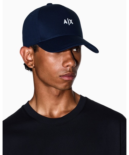 ARMANI EXCHANGE(アルマーニエクスチェンジ)の「【A|Xアルマーニ エクスチェンジ】A|Xロゴ パネルキャップ(キャップ・メンズ・ホワイト/ネイビー/グレー/ブラック×ホワイト/ホワイト×ブラック/グレー系その他/ワインレッド/チャコールグレー・FREE)」の14枚目の写真