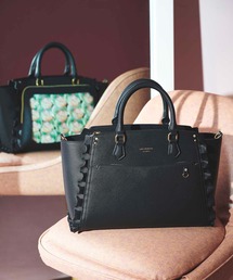 《推し事バッグ》クリアポケット付きトートバッグ