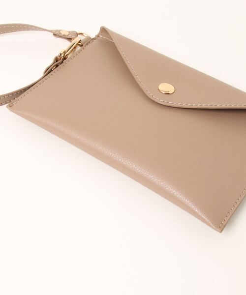 NATURAL BEAUTY BASIC（ナチュラルビューティーベーシック）の「ブロックメッシュワンショルダー（ショルダーバッグ・レディース・オフホワイト/ベージュ/ブルー・ﾌﾘ-）」の4枚目の写真