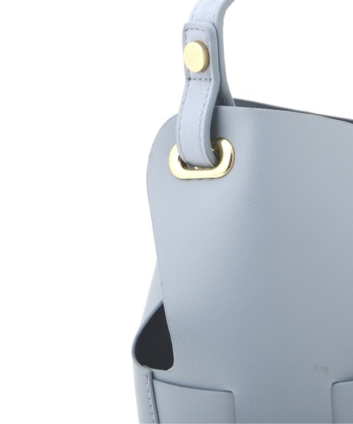 NATURAL BEAUTY BASIC（ナチュラルビューティーベーシック）の「ブロックメッシュワンショルダー（ショルダーバッグ・レディース・オフホワイト/ベージュ/ブルー・ﾌﾘ-）」の15枚目の写真