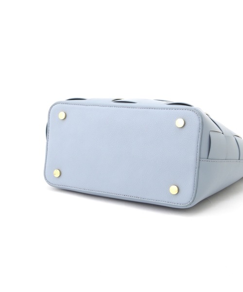 NATURAL BEAUTY BASIC（ナチュラルビューティーベーシック）の「ブロックメッシュワンショルダー（ショルダーバッグ・レディース・オフホワイト/ベージュ/ブルー・ﾌﾘ-）」の18枚目の写真